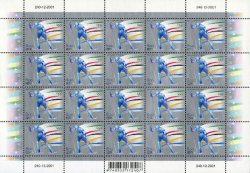 Эстония 2002 Зимняя Олимпиада в СолтЛэйк Сити Лист из 20 марок